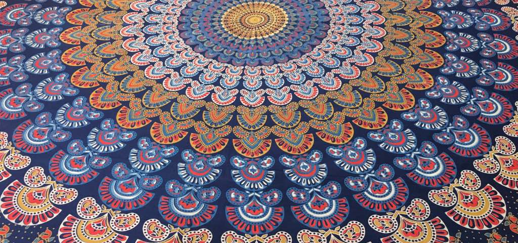 Sanganeri Print Bed Sheets