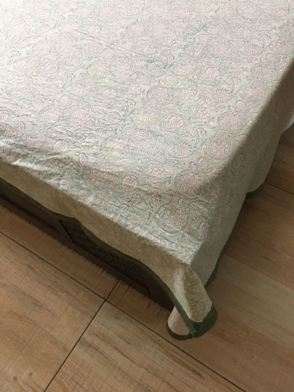 sanganeri bed sheets