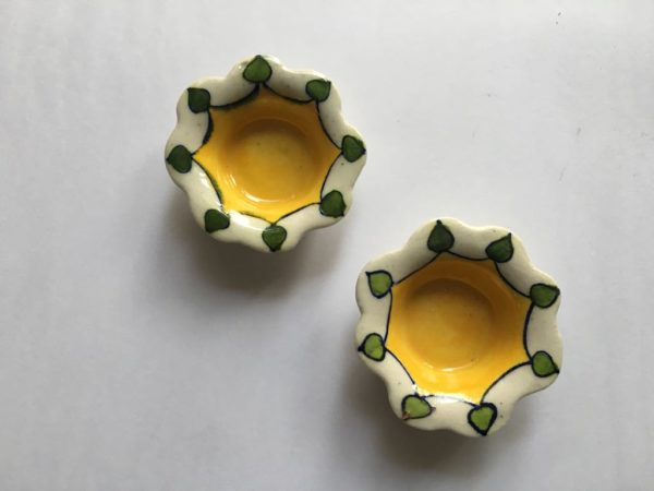 handmade candle diya