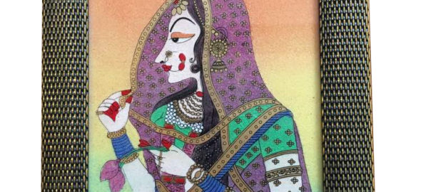 bani thani rajasthani wall art