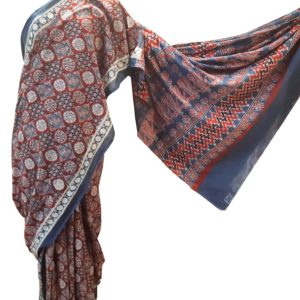 ajrakh sarees