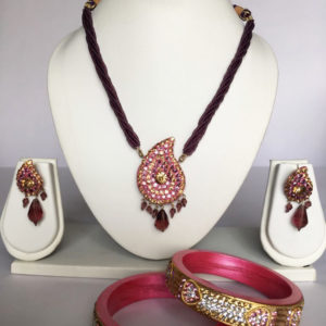 lakh necklace set
