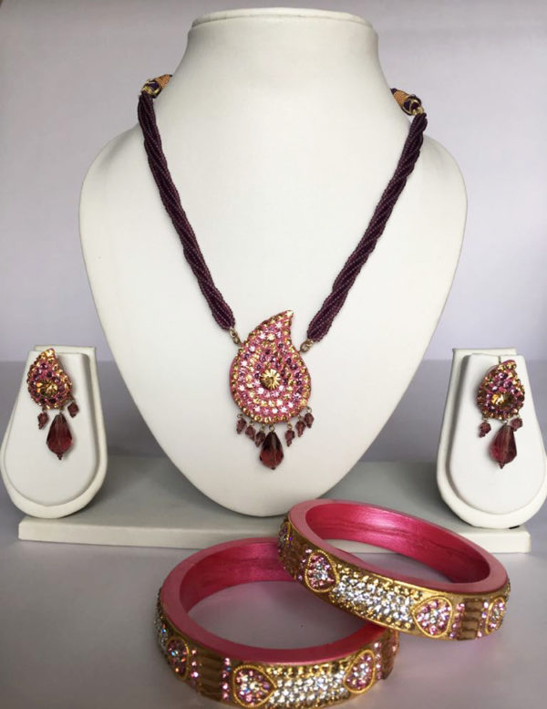 lakh necklace set