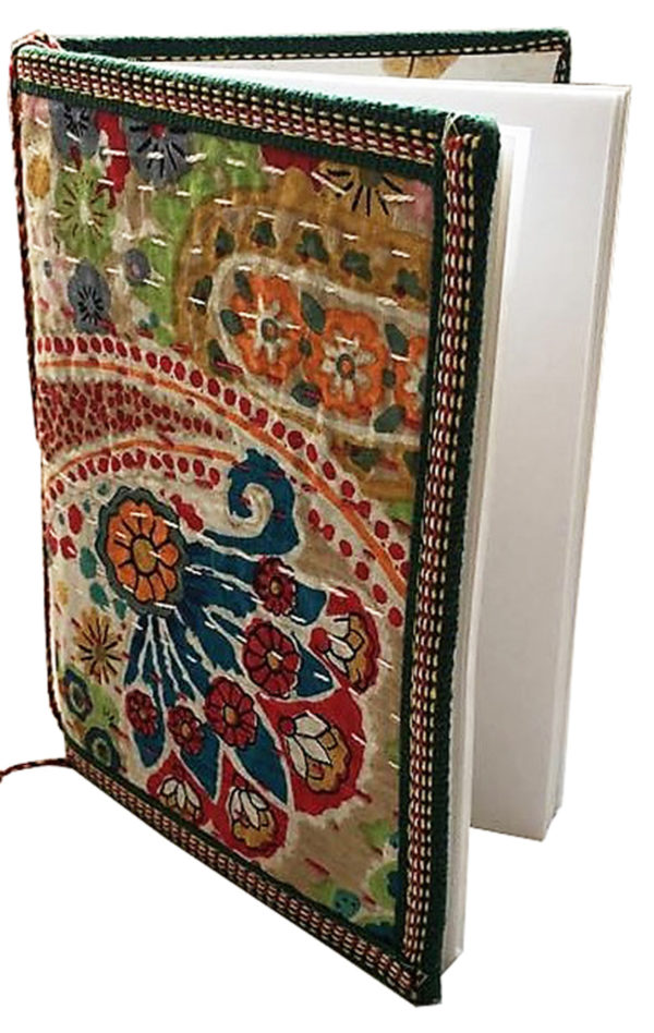 katha stitch cover notebook