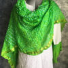 green bandhani dupatta