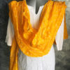 yellow bandhani dupatta