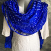 blue bandhani dupatta