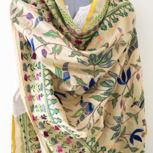 kalamkari cotton dupatta